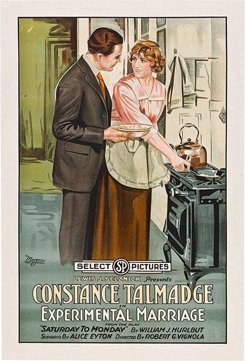 Experimental Marriage 1919 official movie poster