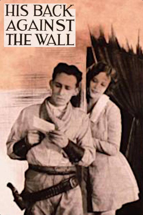 His Back Against the Wall 1922 official movie poster