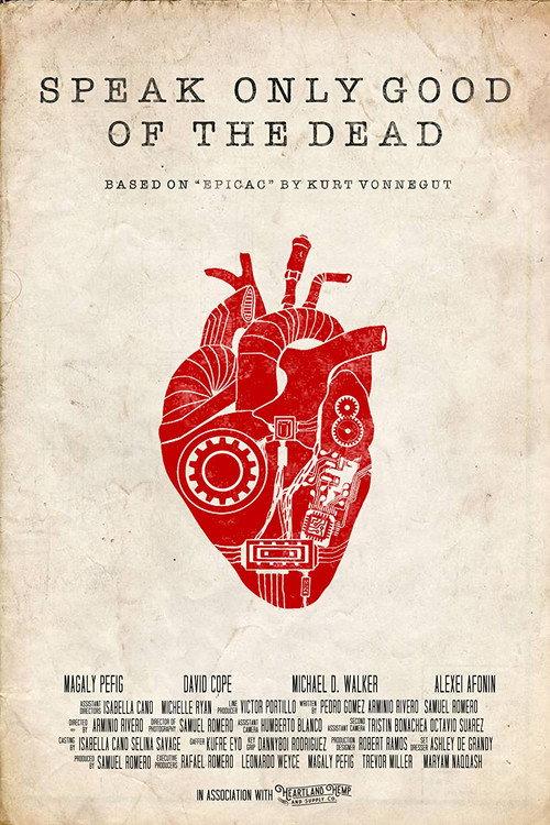 Speak Only Good of the Dead 2021 official movie poster