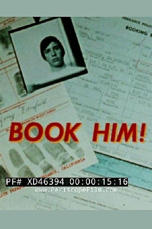 Book Him! 1971 official movie poster