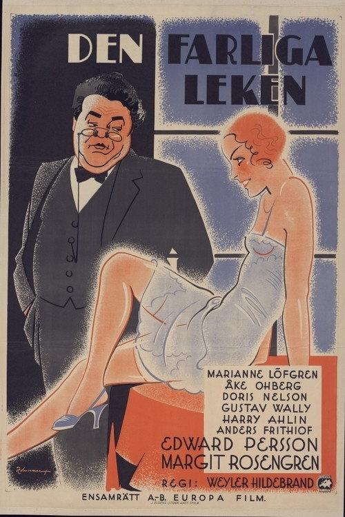 Den farliga leken 1933 official movie poster