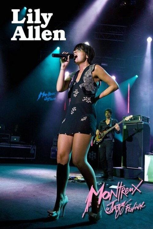 Lily Allen - Montreux 2009 official movie poster