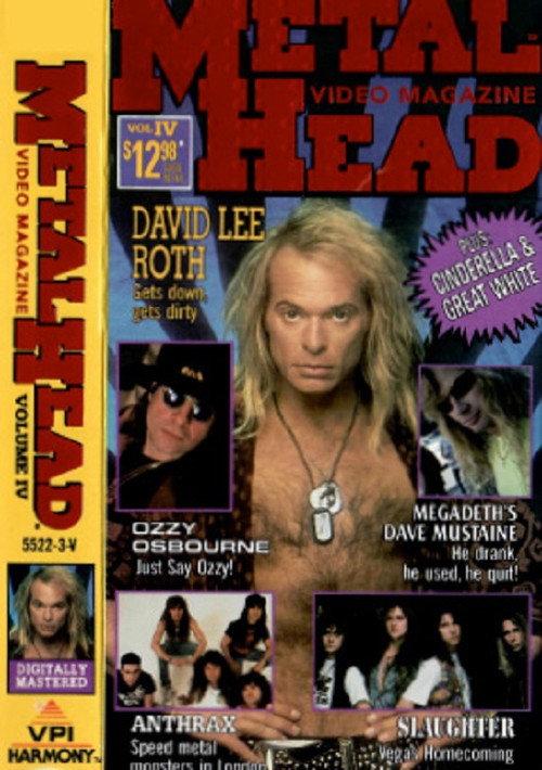 MetalHead Video Magazine Volume 4 1991 official movie poster