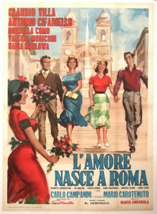 L'amore nasce a Roma 1958 official movie poster