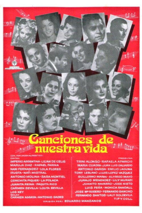 Canciones de nuestra vida 1975 official movie poster