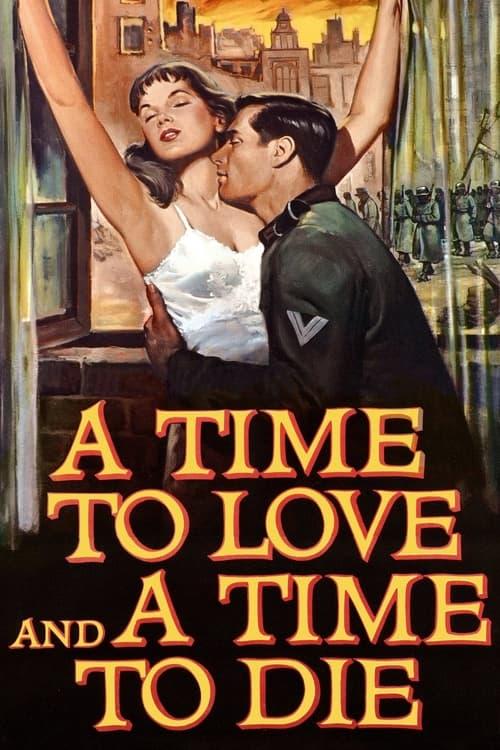 A Time to Love and a Time to Die 1958 official movie poster