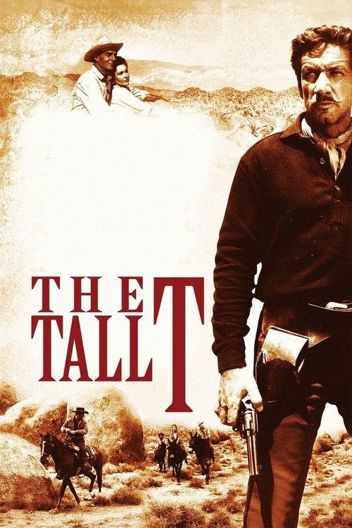 The Tall T 1957 official movie poster