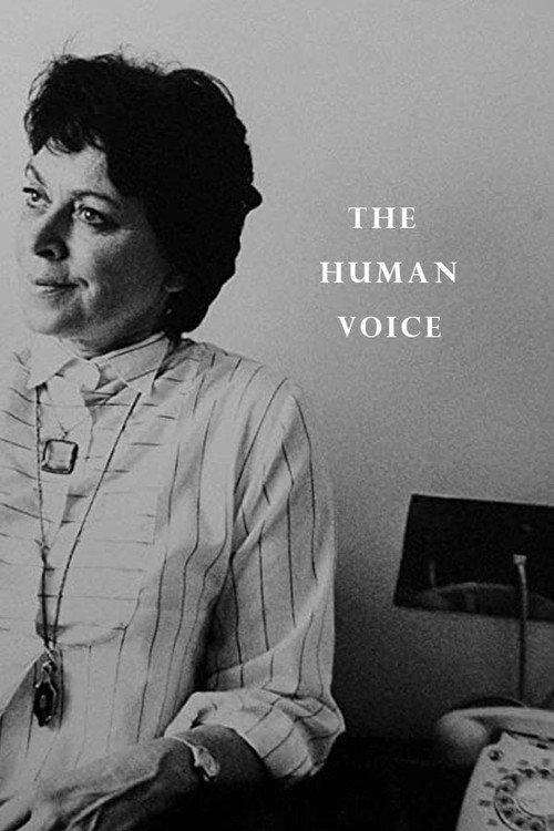 The Human Voice 1985 official movie poster