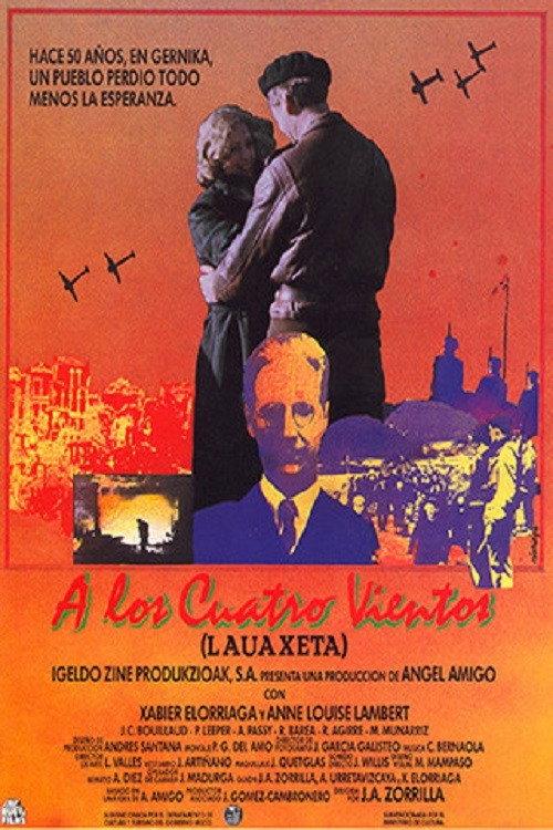 A los cuatro vientos: Lauaxeta 1987 official movie poster