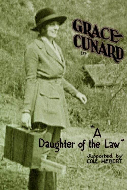 A Daughter of the Law 1921 official movie poster
