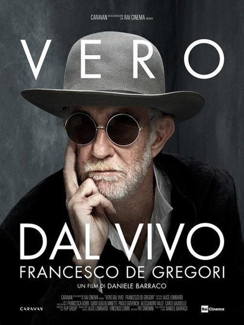 Vero dal vivo. Francesco de Gregori 2018 official movie poster