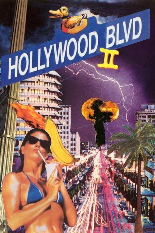 Hollywood Boulevard II 1991 official movie poster