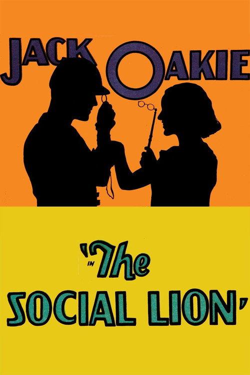 The Social Lion 1930 official movie poster