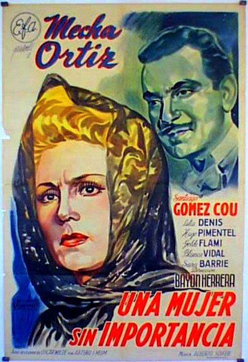 Una mujer sin importancia 1945 official movie poster