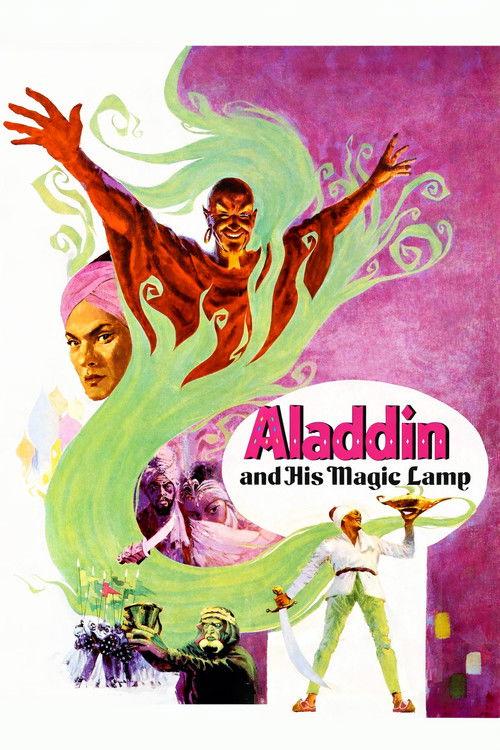 Aladdin and His Magic Lamp 1968 official movie poster