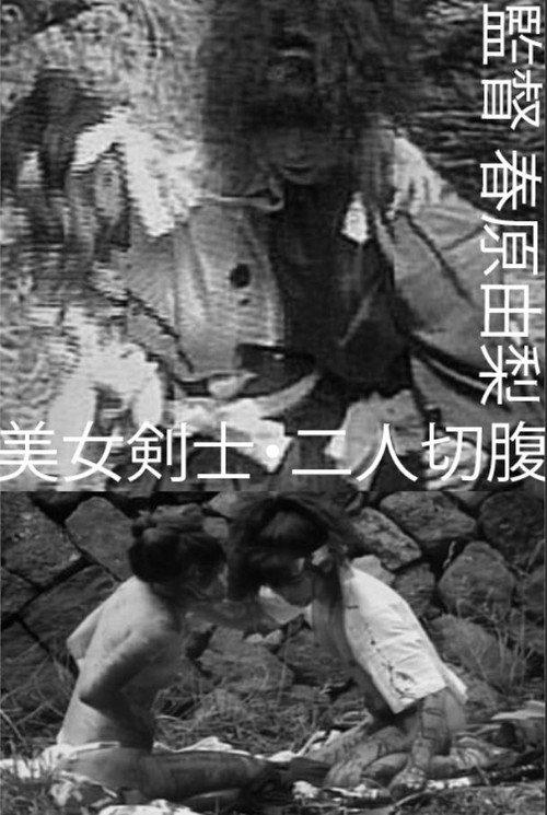 Beautiful Swordswomen: Double Seppuku 1990 official movie poster