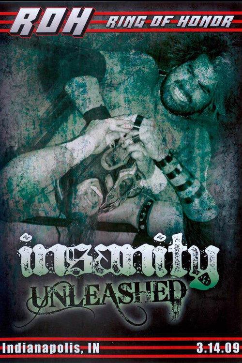 ROH: Insanity Unleashed 2009 official movie poster