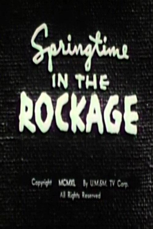 Springtime in the Rock Age 1940 official movie poster