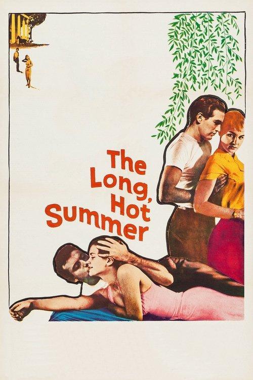 The Long, Hot Summer 1958 official movie poster