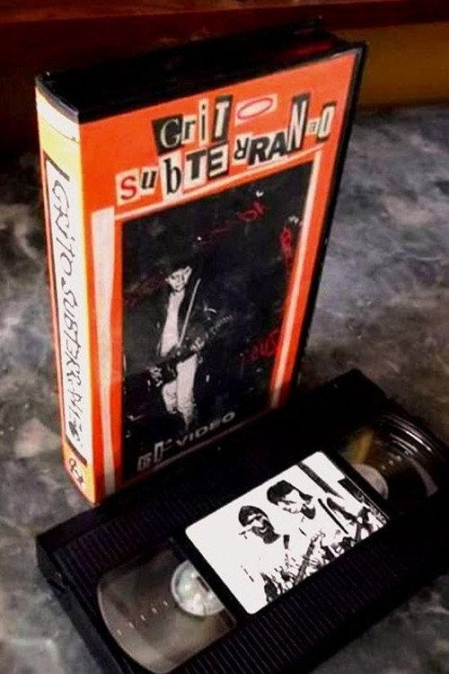 Grito Subterraneo 1987 official movie poster