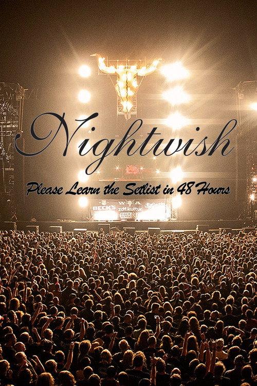 Nightwish: Please Learn the Setlist in 48 Hours 2013 official movie poster