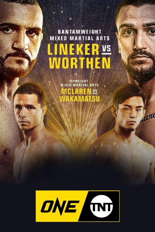 ONE on TNT 3: Lineker vs. Worthen 2021 official movie poster
