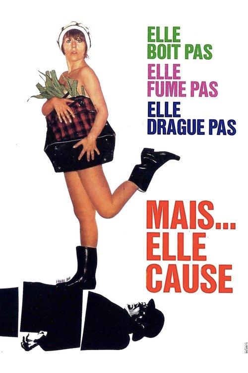 She Does Not Drink, Smoke or Flirt But... She Talks 1970 official movie poster