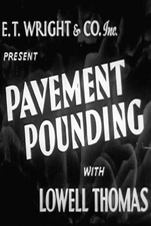 Pavement Pounding 1935 official movie poster