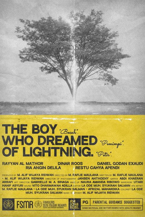 The Boy Who Dreamed of Lightning 2023 official movie poster