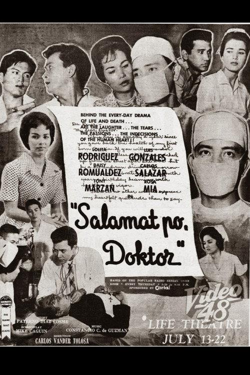 Salamat Po, Doktor 1960 official movie poster