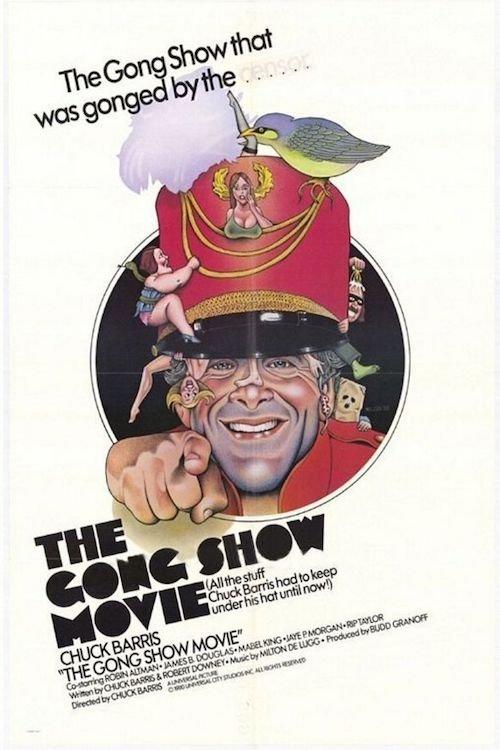 The Gong Show Movie 1980 official movie poster