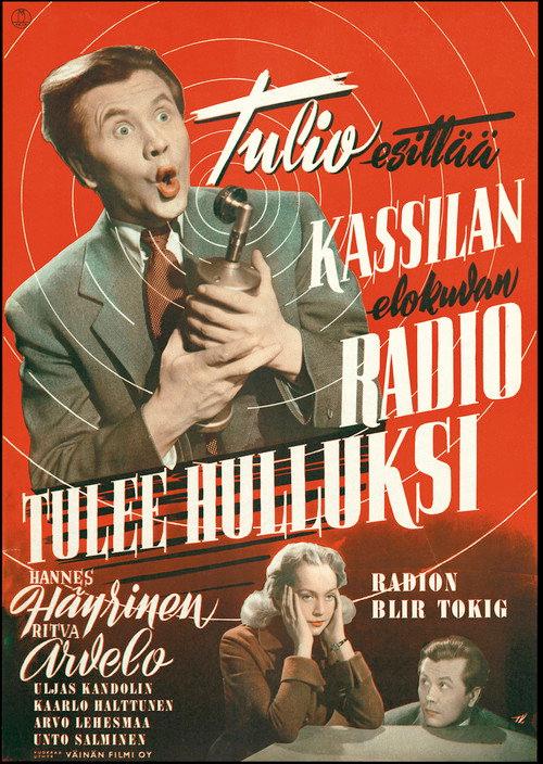 Radio tulee hulluksi 1952 official movie poster