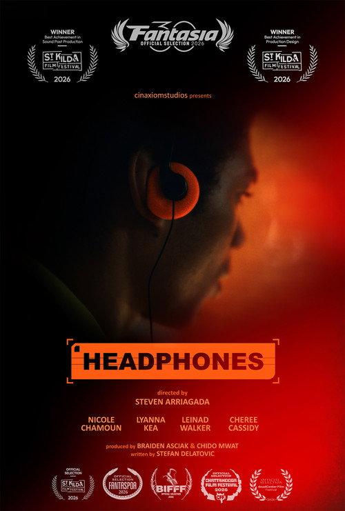Headphones 2026 official movie poster