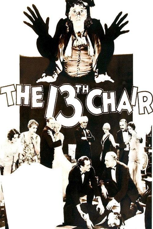 The Thirteenth Chair 1929 official movie poster