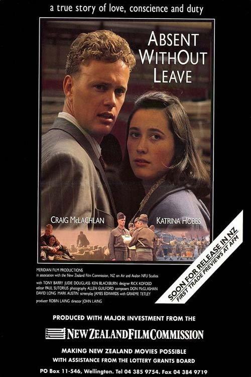 Absent Without Leave 1993 official movie poster