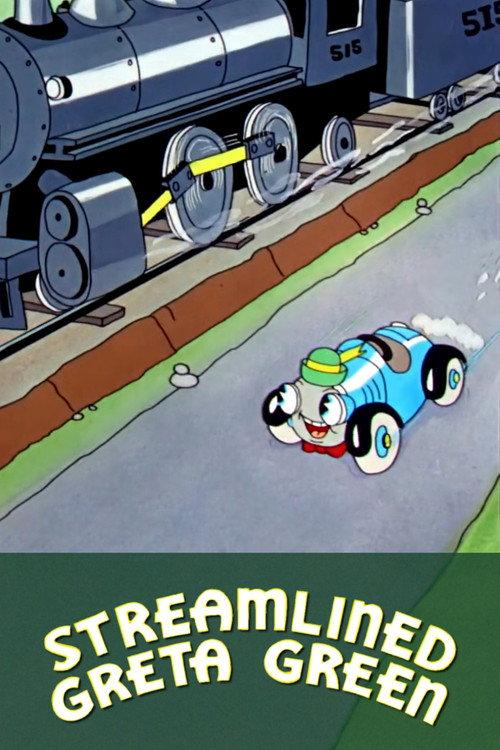 Streamlined Greta Green 1937 official movie poster