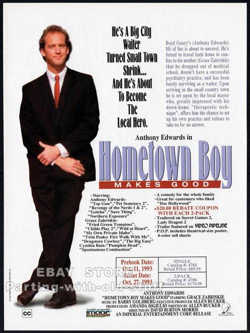 Hometown Boy Makes Good 1990 official movie poster