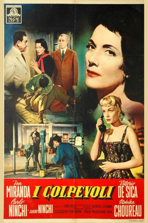 The Guilty 1957 official movie poster