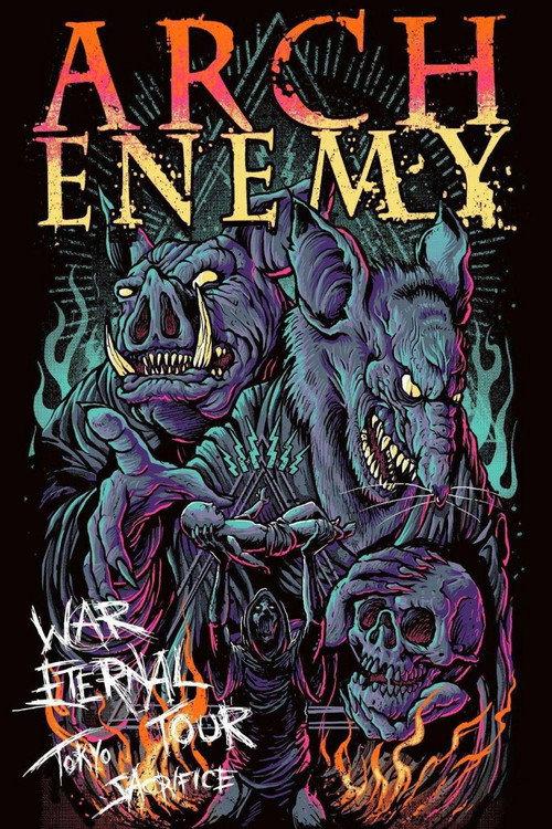 Arch Enemy: War Eternal Tour (Tokyo Sacrifice) 2015 official movie poster