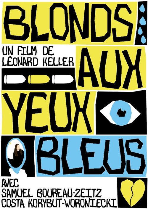 Blonds aux yeux bleus 2024 official movie poster