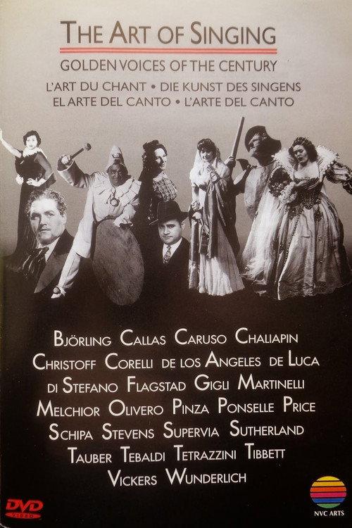 The Art of Singing: Golden Voices of the Century 1998 official movie poster
