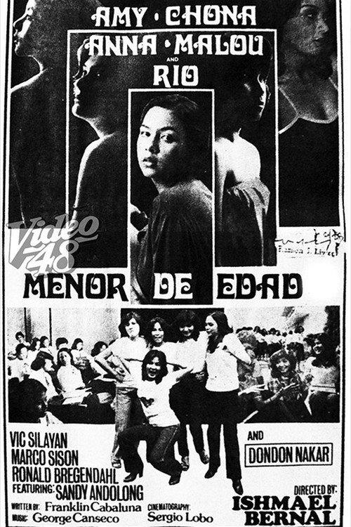 Menor de Edad 1979 official movie poster