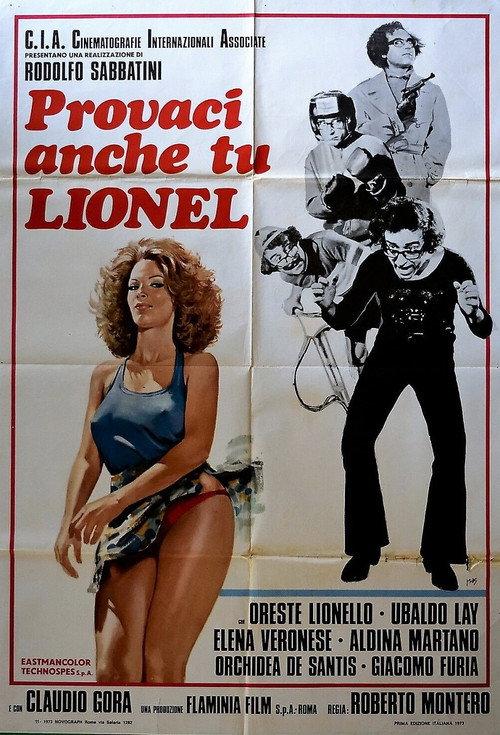Provaci anche tu Lionel 1973 official movie poster