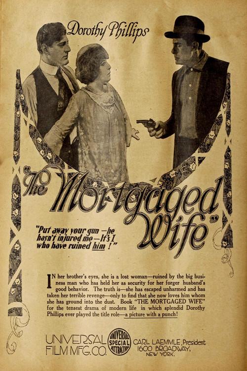 The Mortgaged Wife 1918 official movie poster