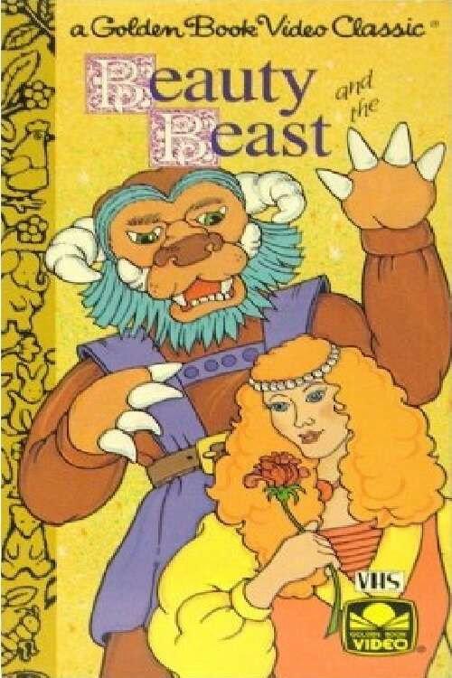 Golden Book Video - Beauty and the Beast 1981 official movie poster