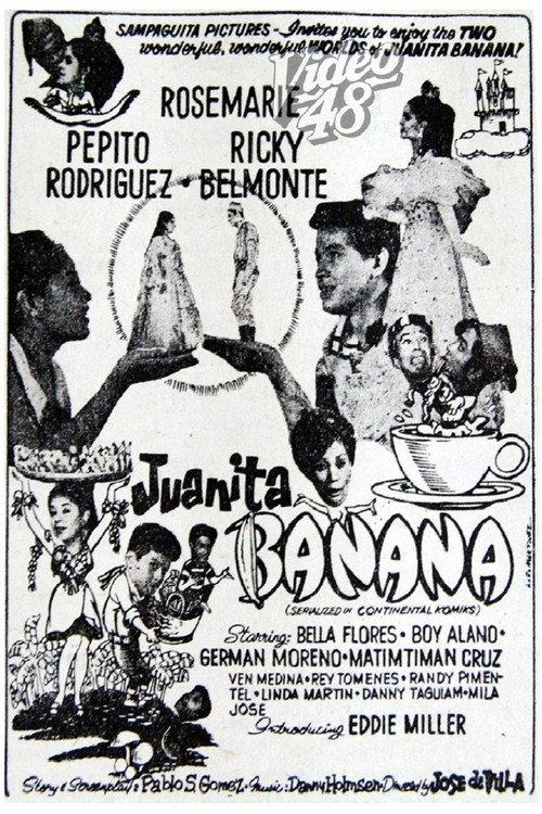 Juanita Banana 1968 official movie poster