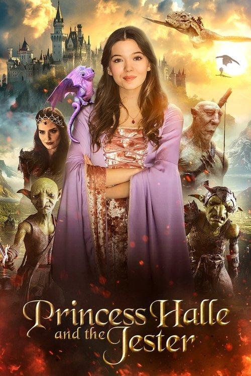Princess Halle and the Jester 2024 official movie poster