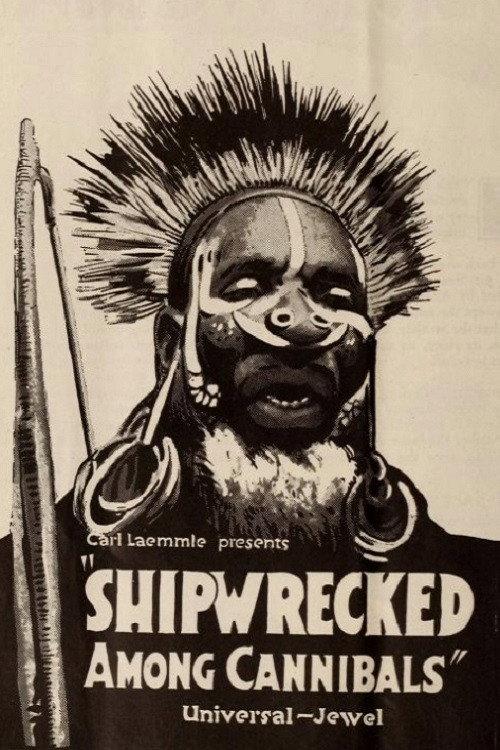Shipwrecked Among Cannibals 1920 official movie poster