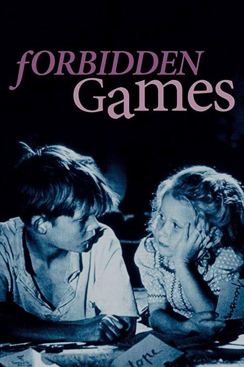 Forbidden Games 1952 official movie poster