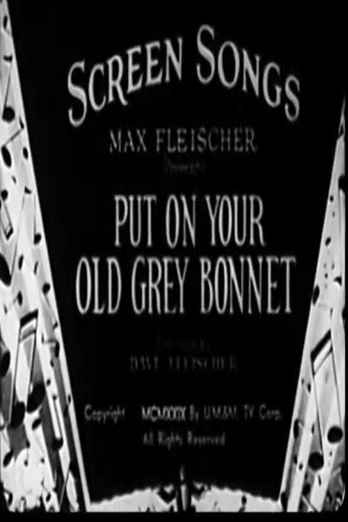 Put on Your Old Grey Bonnet 1929 official movie poster